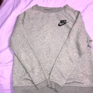Gray Nike Crewneck